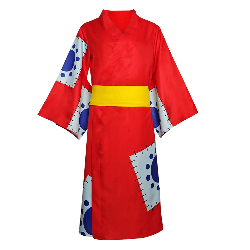 Luffy Cosplay Anime Monkey D L - Men'S Kimono Accessories 评论和价格