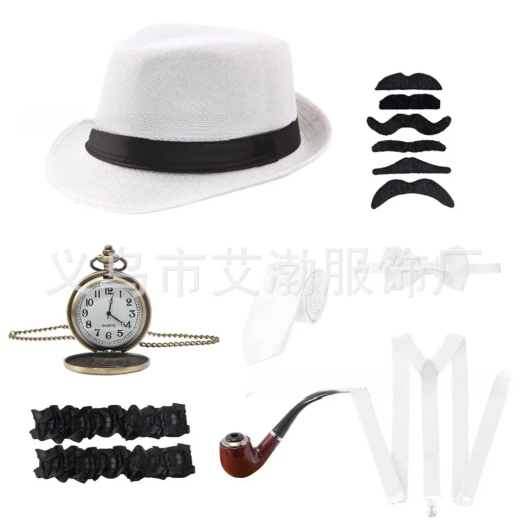 Men Party Props 1920S Theme Co - Men'S Accessories In The 1920S 评论和价格