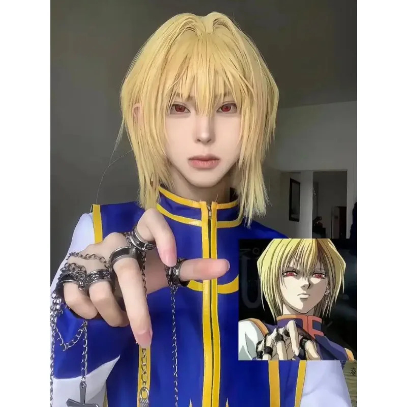 Anime HUNTER X HUNTER Kurapika - Men'S Kimono Accessories 评论和价格
