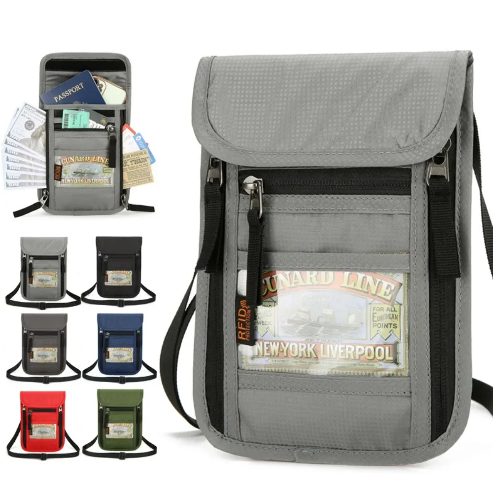 RF ID Blocking Travel Neck Wal - Travel Organizer Men 评论和价格