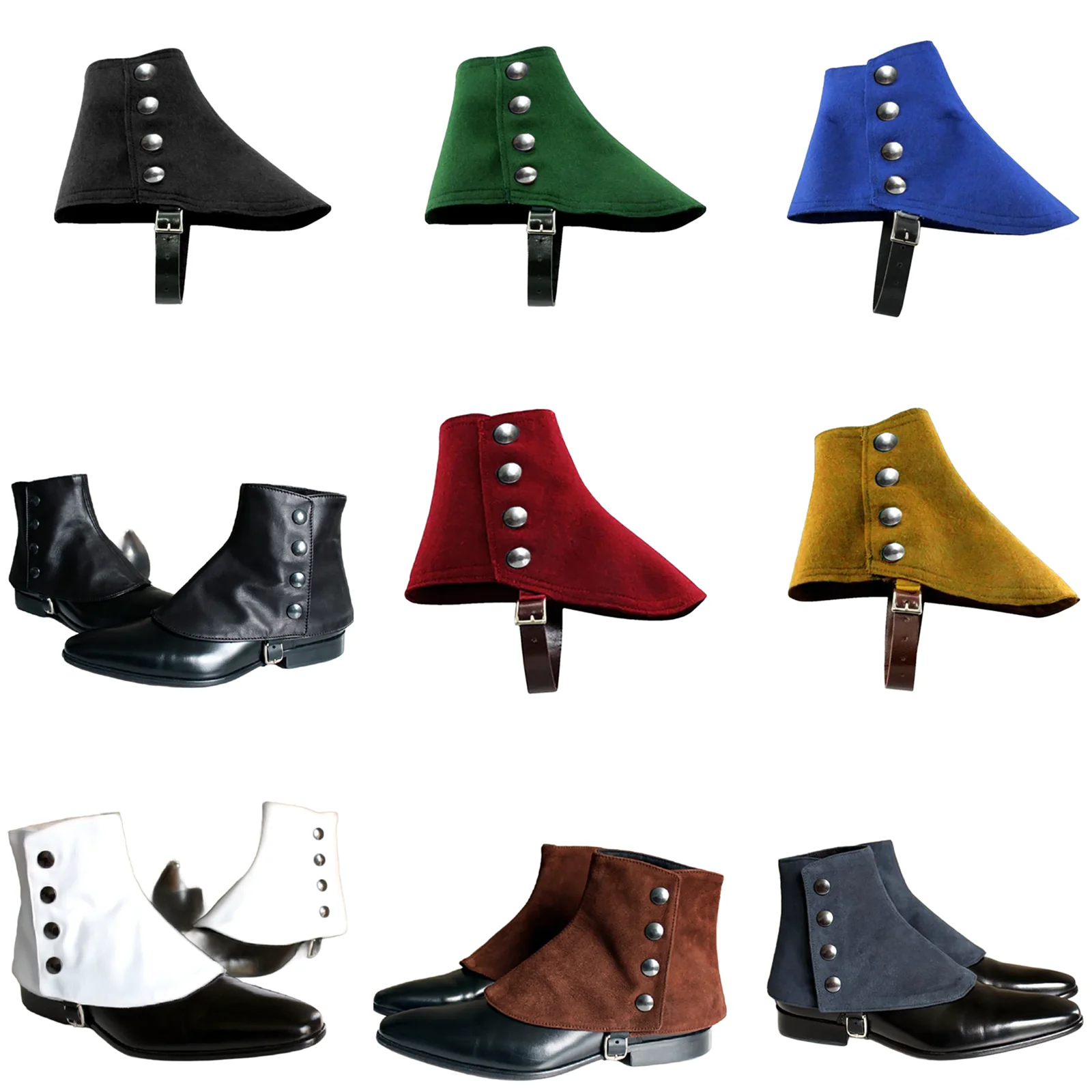 Medieval Boots Covers Man Pira - Men'S Accessories In The 1920S 评论和价格