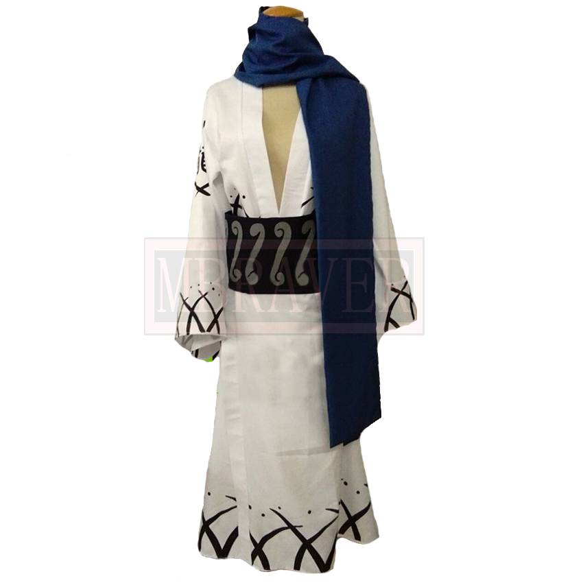 Samurai Ryuma Blue White Kimon - Men'S Kimono Accessories 评论和价格